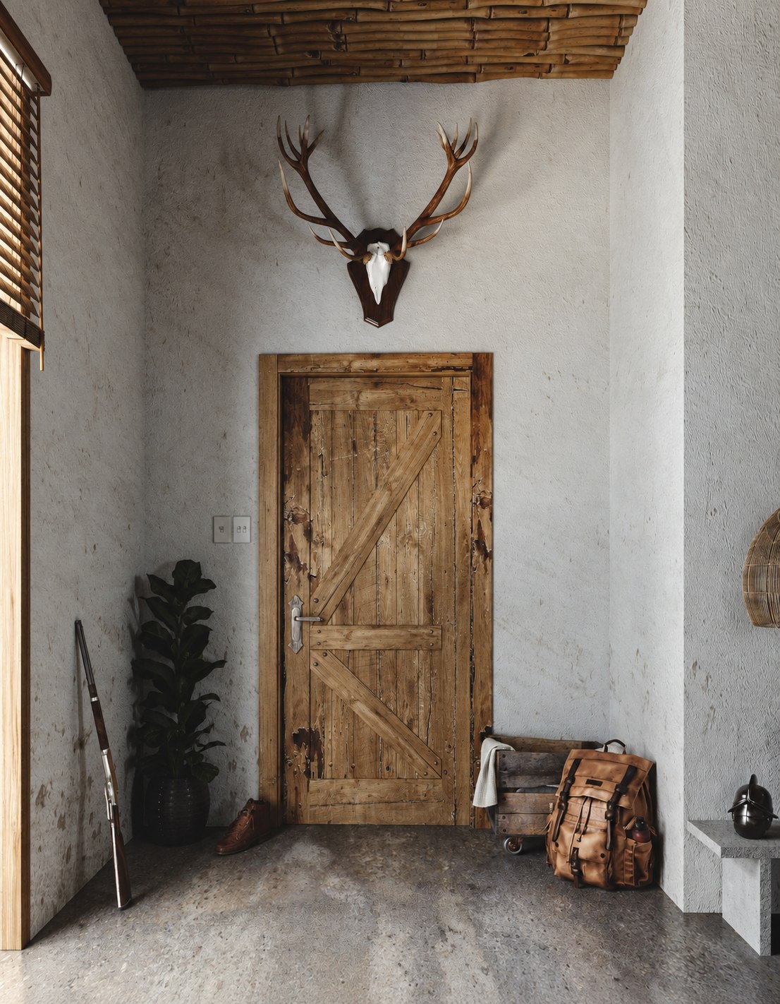 Rustic Natural Retreat — project view 2