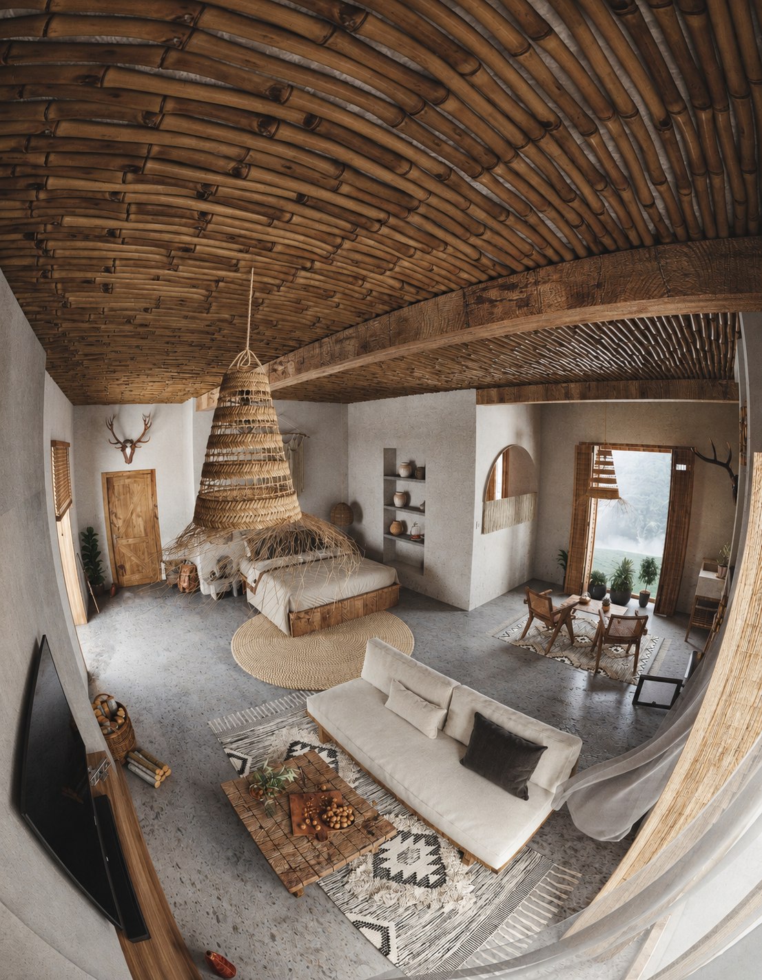 Rustic Natural Retreat — project view 3
