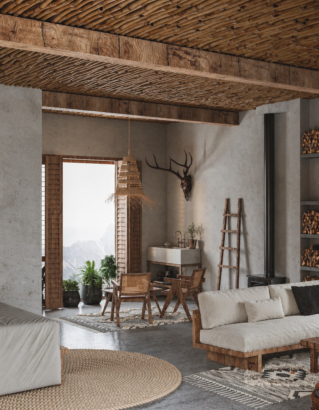 Rustic Natural Retreat — project view 5
