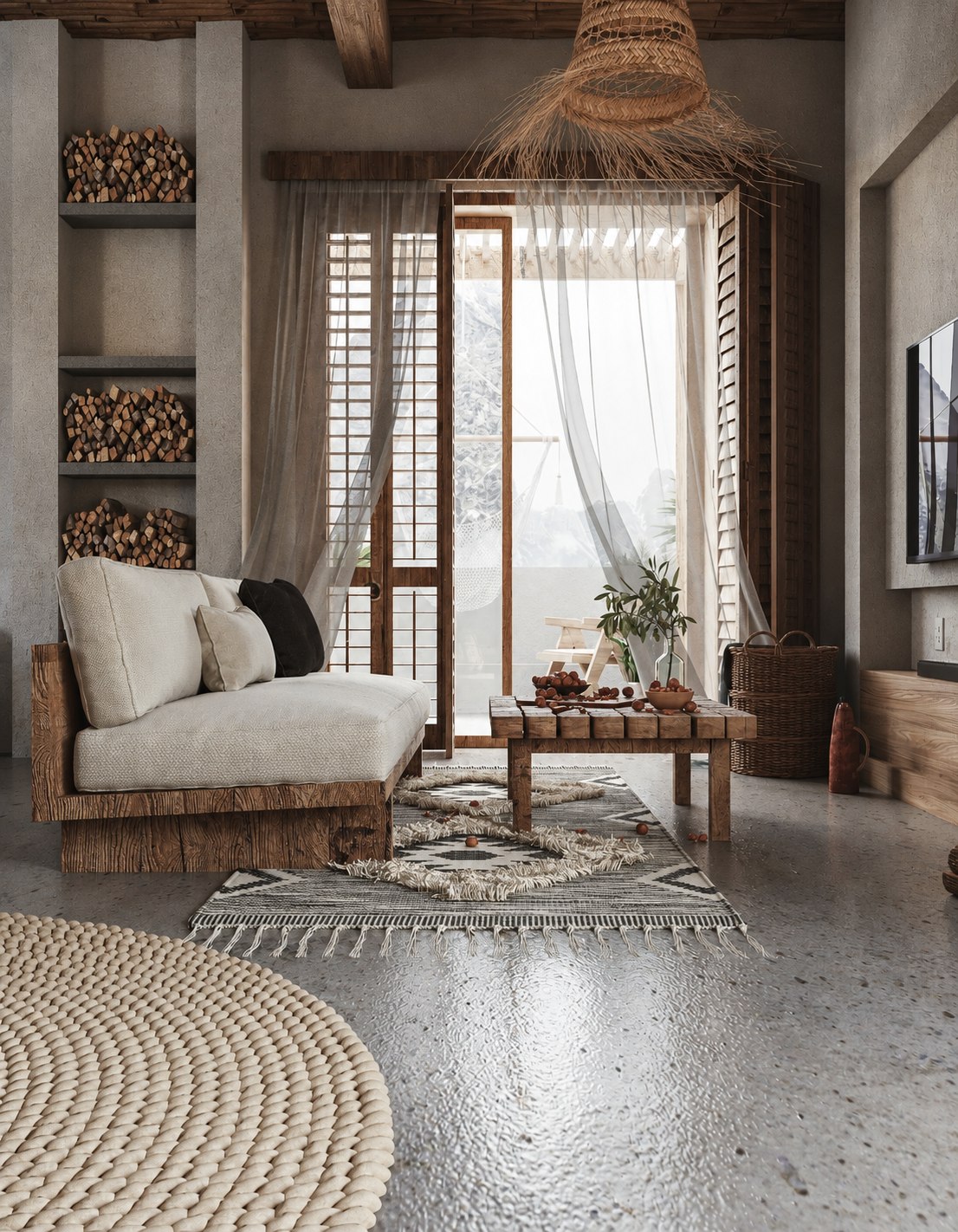 Rustic Natural Retreat — project view 6