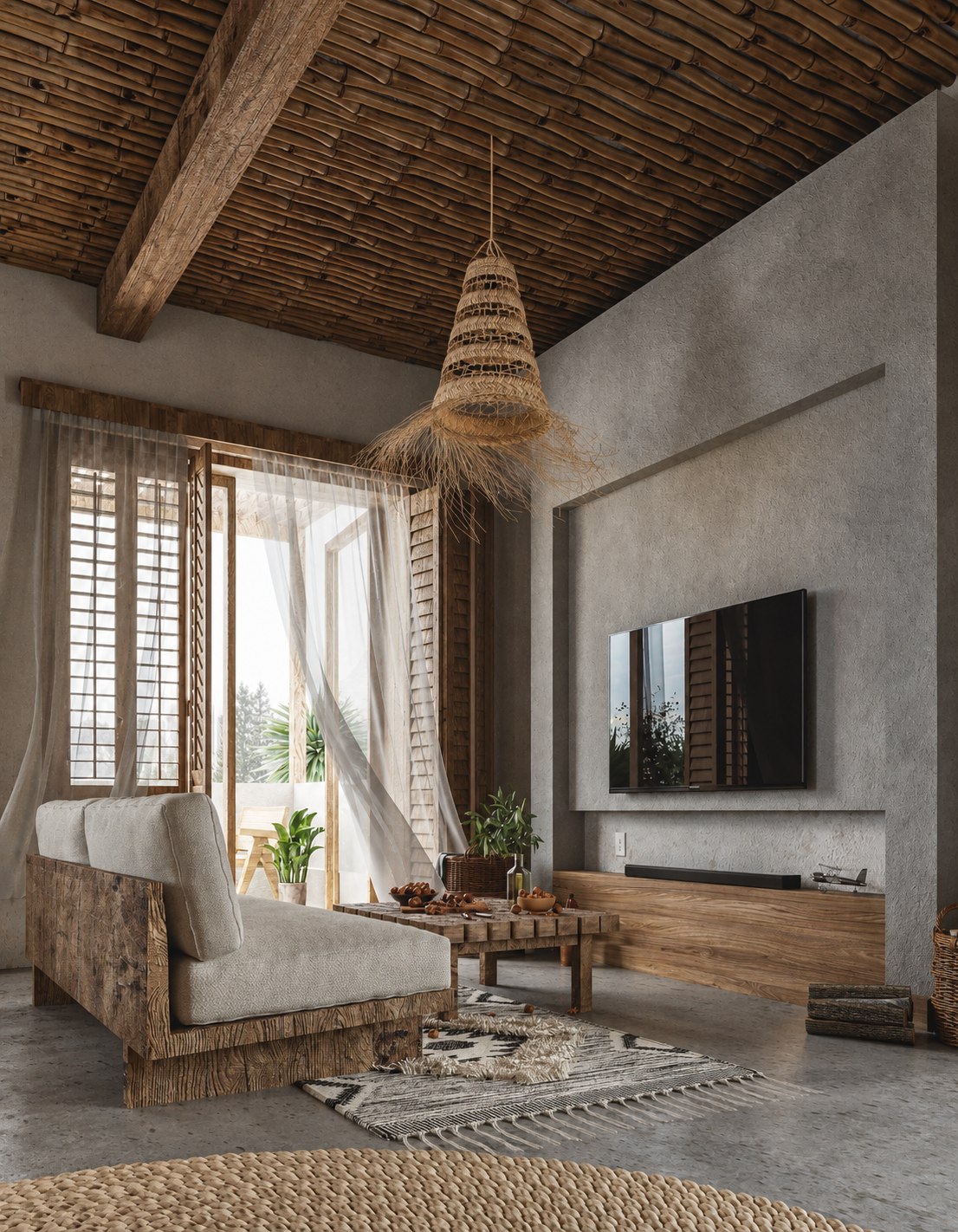 Rustic Natural Retreat — project view 7