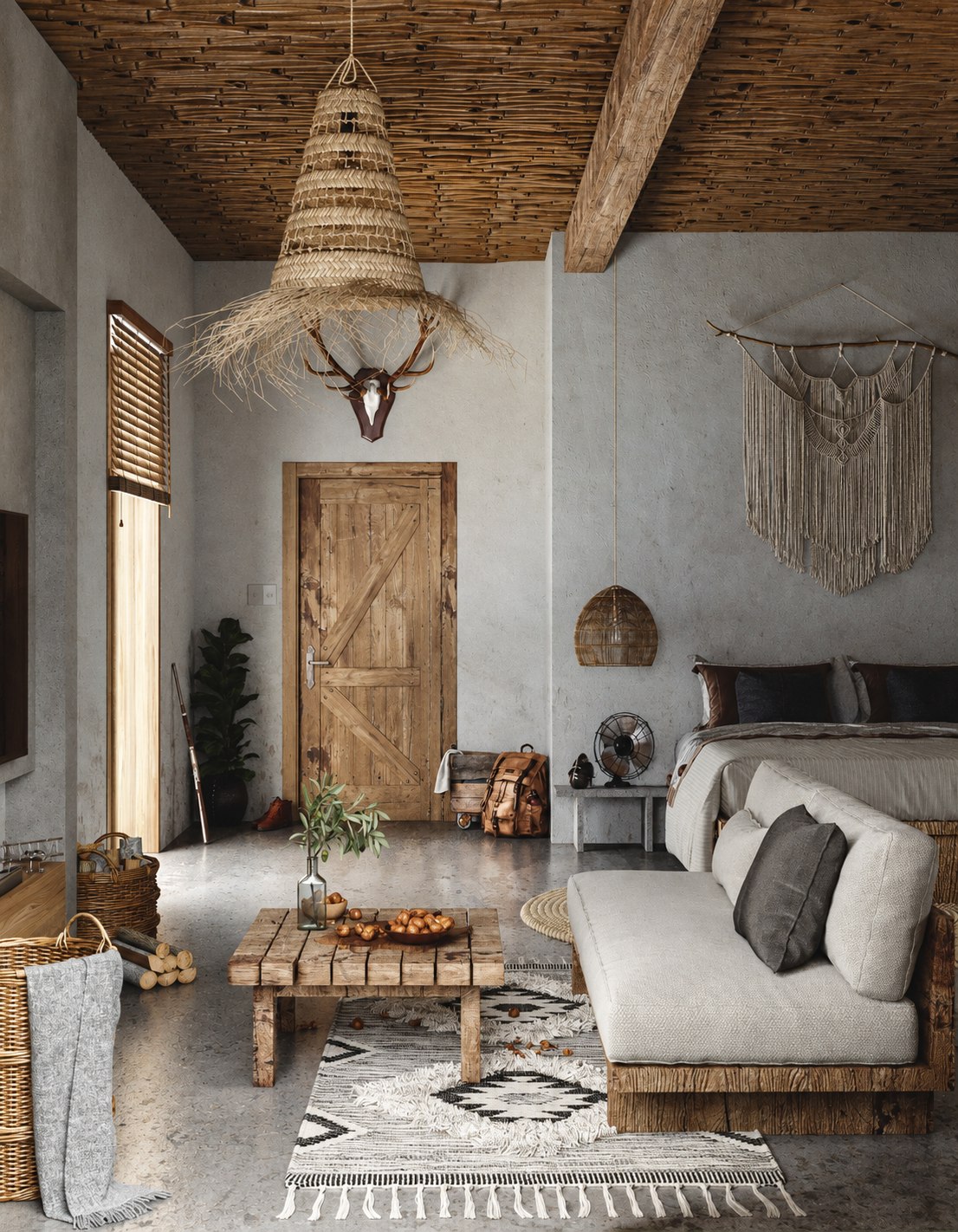 Rustic Natural Retreat — project view 8